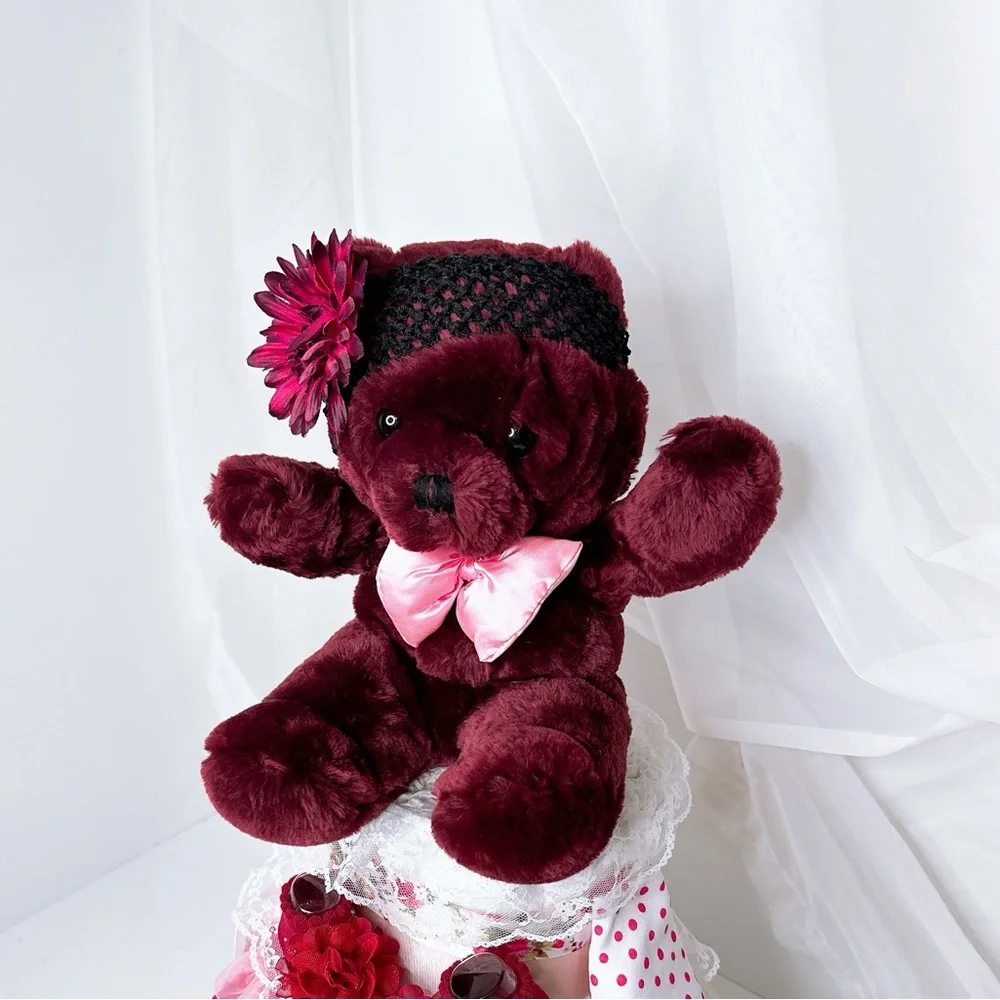Bear Diaper Cake, Girls Diaper Cake